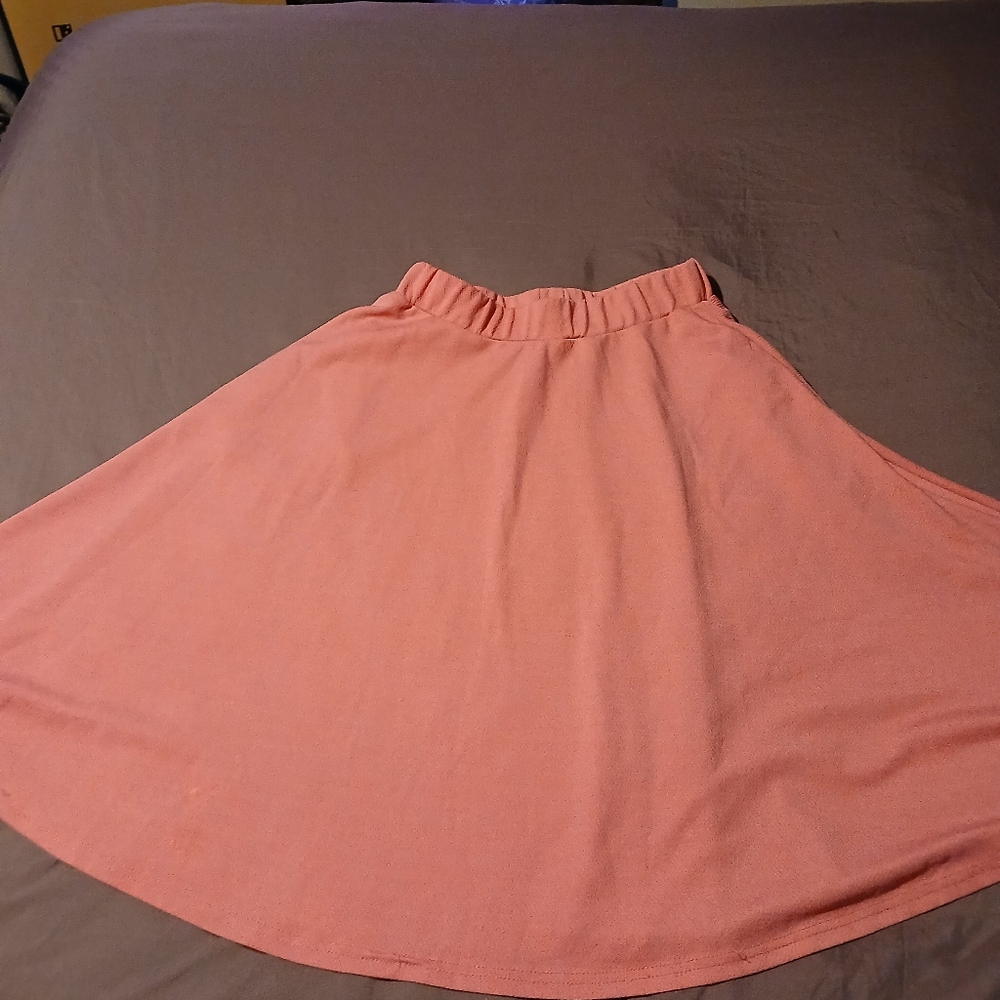 Elegant Hot Pink Women's Skirt L